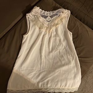 Target high neck lace top